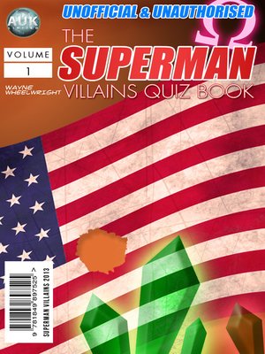 cover image of The Superman Villains Quiz Book